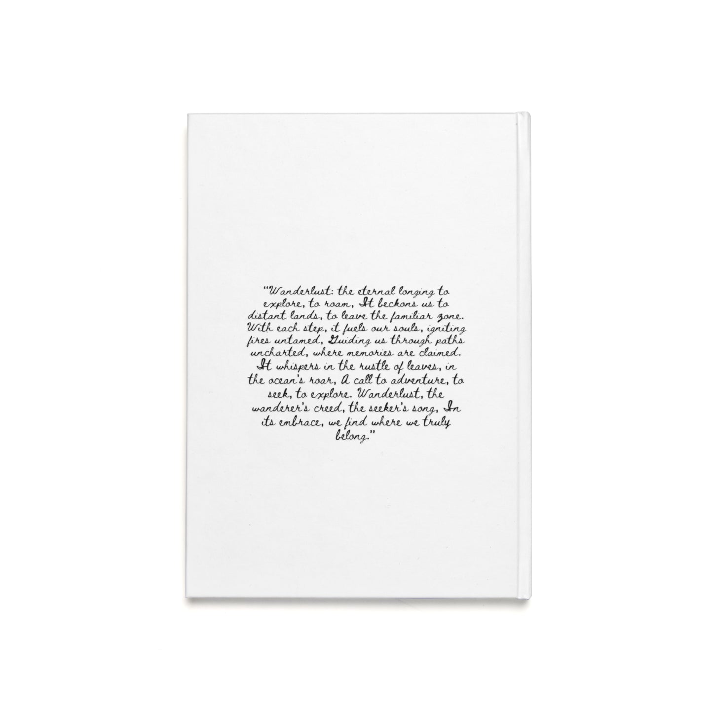 Wanderlust: the eternal longing to explore, to roam - Hardcover Journal (A5) - Perfect travel journal - Aurora Corner Shop