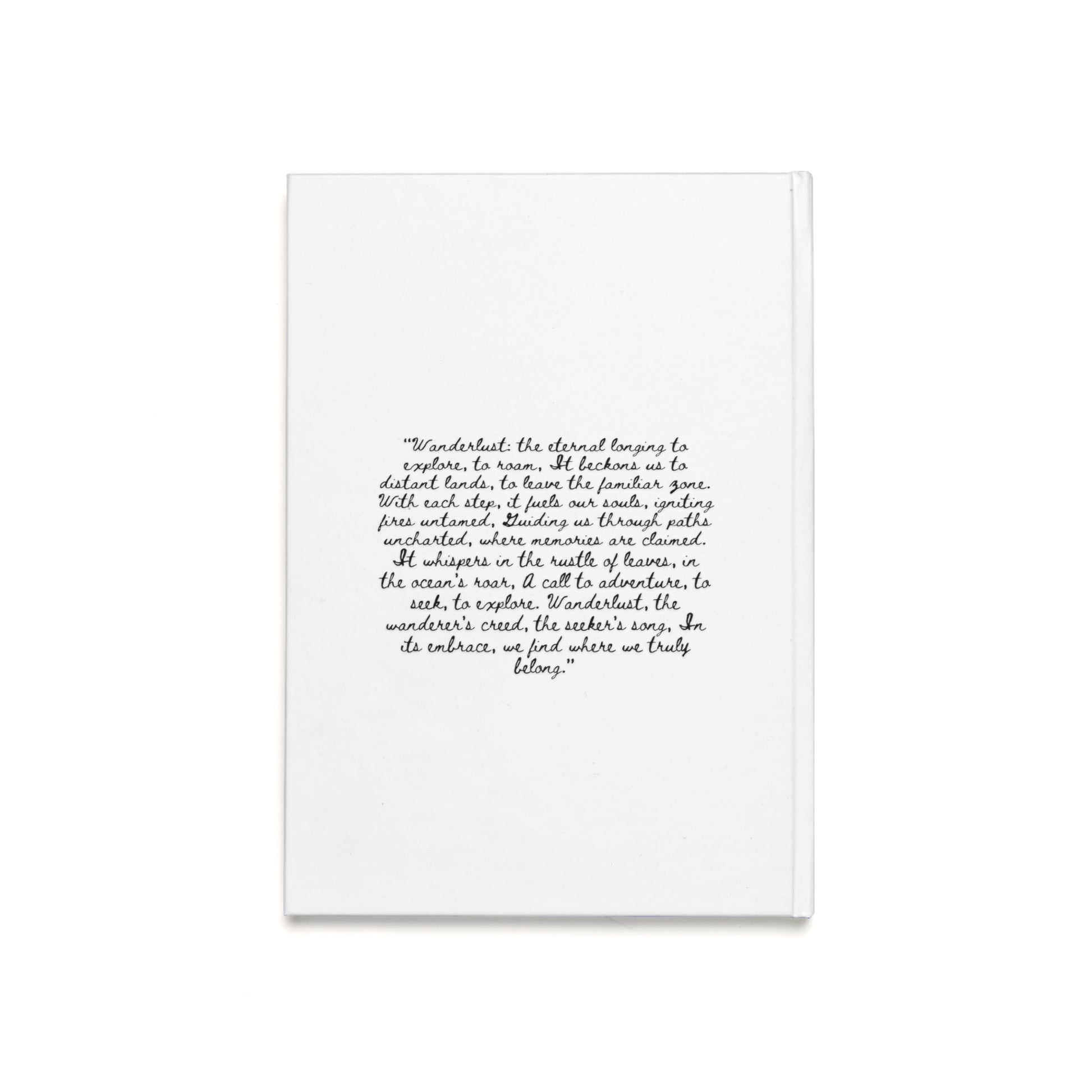 Wanderlust: the eternal longing to explore, to roam - Hardcover Journal (A5) - Perfect travel journal - Aurora Corner Shop