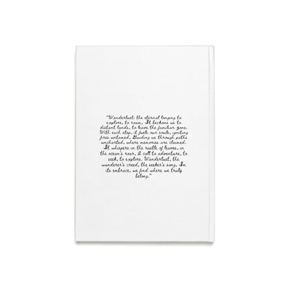 Wanderlust: the eternal longing to explore, to roam - Hardcover Journal (A5) - Perfect travel journal - Aurora Corner Shop