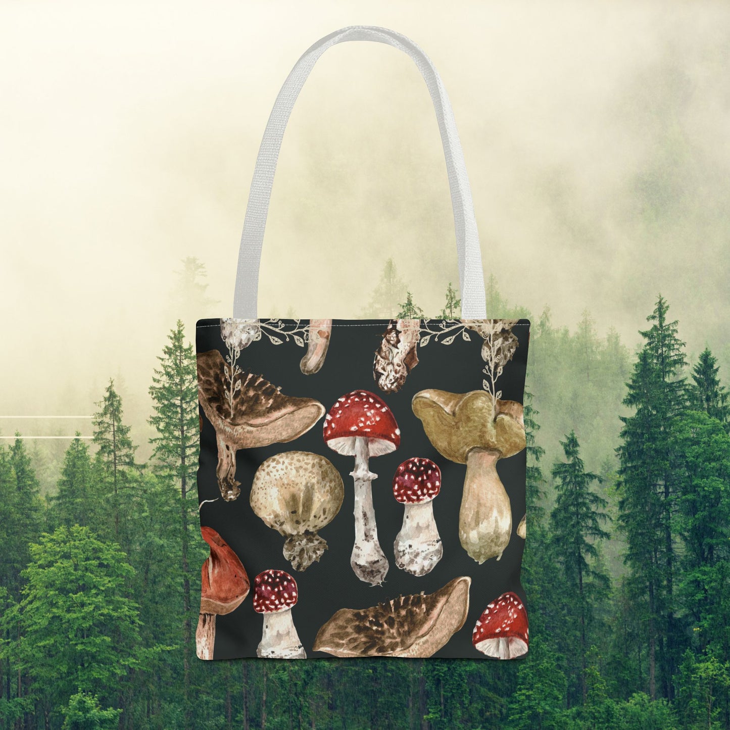 Fun-gi Delight Tote Bag: Carry Your Love for Mushrooms Everywhere!