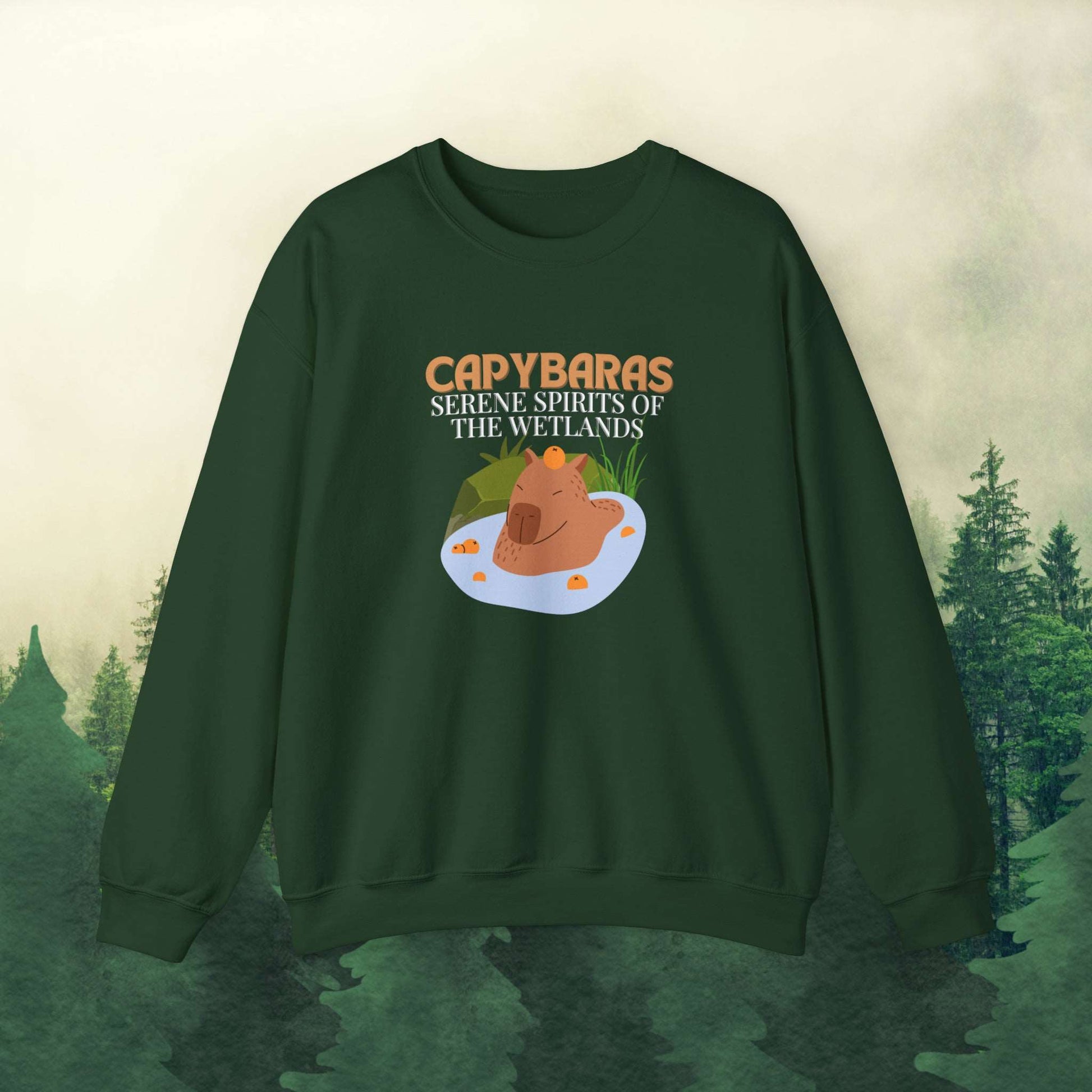 Capybara Crewneck Sweatshirt - Aurora Corner Shop