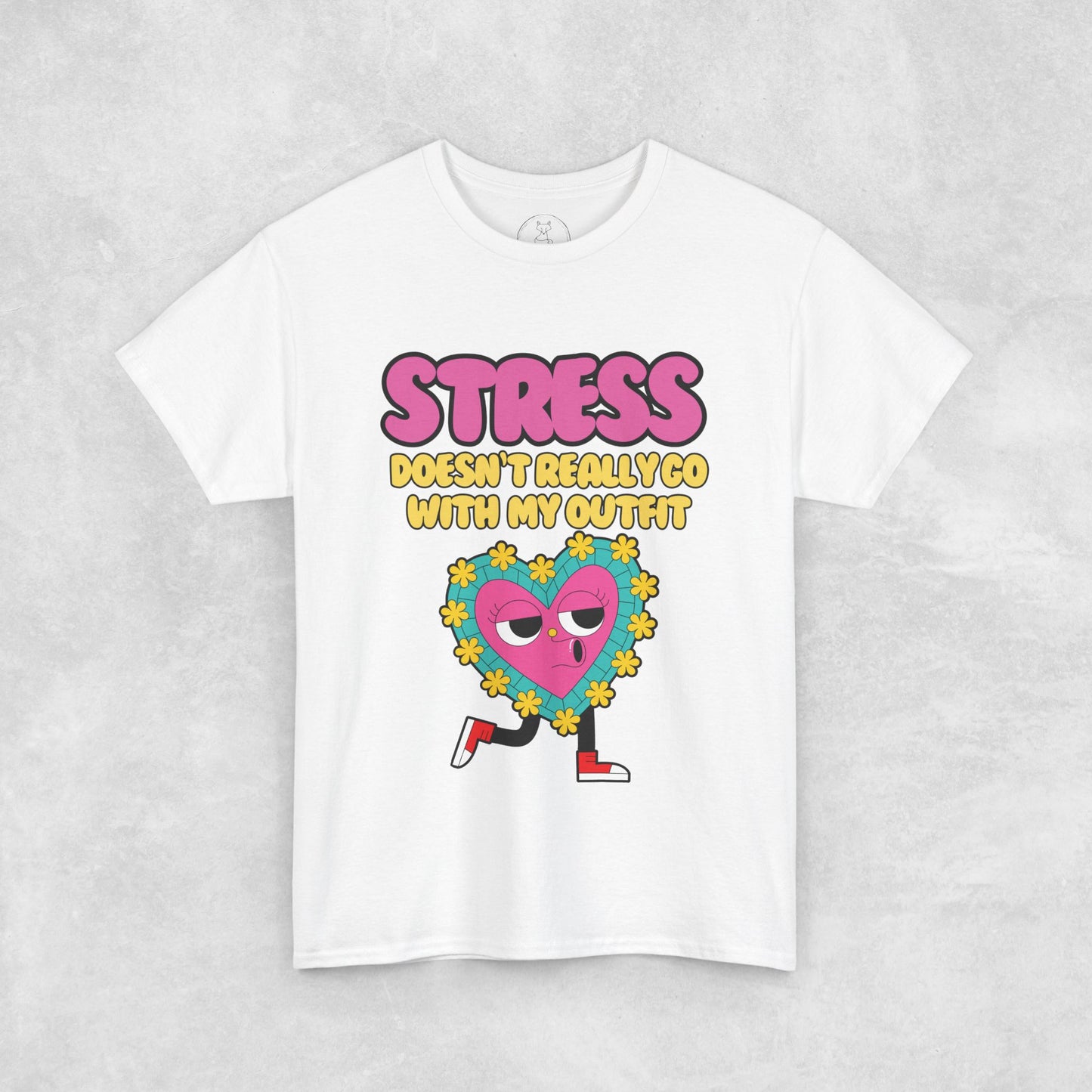 Vintage Stressed out funny meme, Stress shirt, Stress Gift Mental Health Mental Health Shirt Funny Shirt Funny Gift retro style shirt