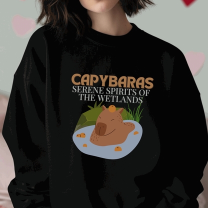 Capybara Crewneck Sweatshirt - Aurora Corner Shop