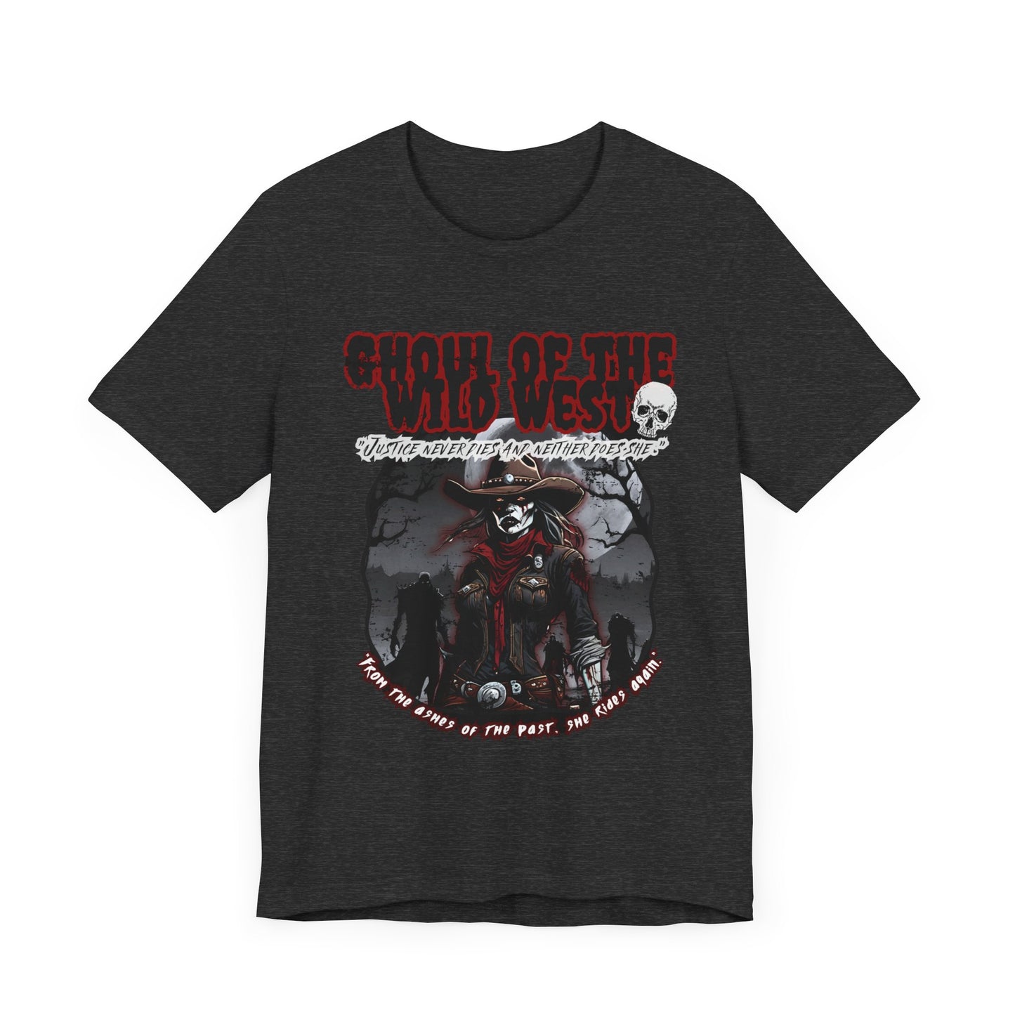 Ghoul t shirt - Weird Western Zombie Shirt, Halloween Skeleton Cowboy Shirt, Halloween T-Shirt,  Skeleton Zombie Shirt, Spooky Howdy Cowboy