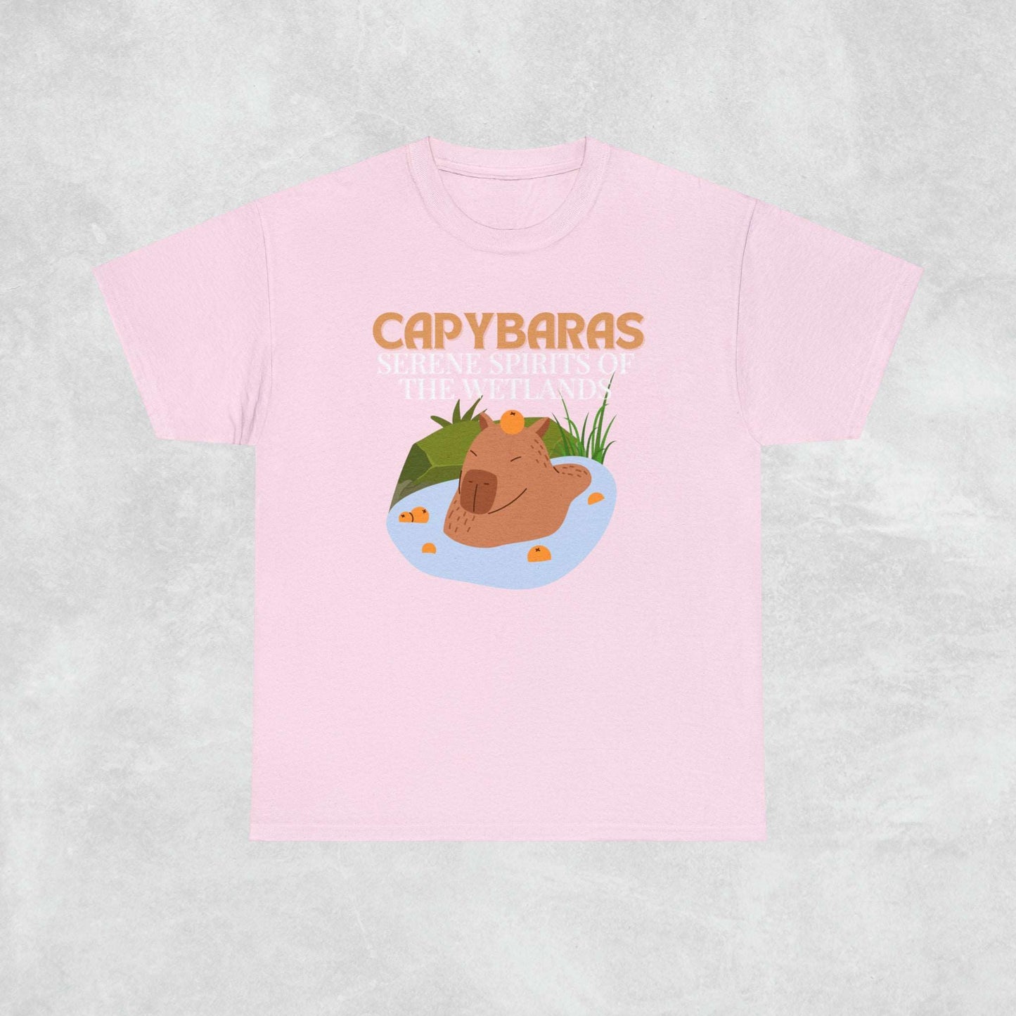 Capybara  Cotton Tee T-Shirt - unisex T-Shirt - Aurora Corner Shop