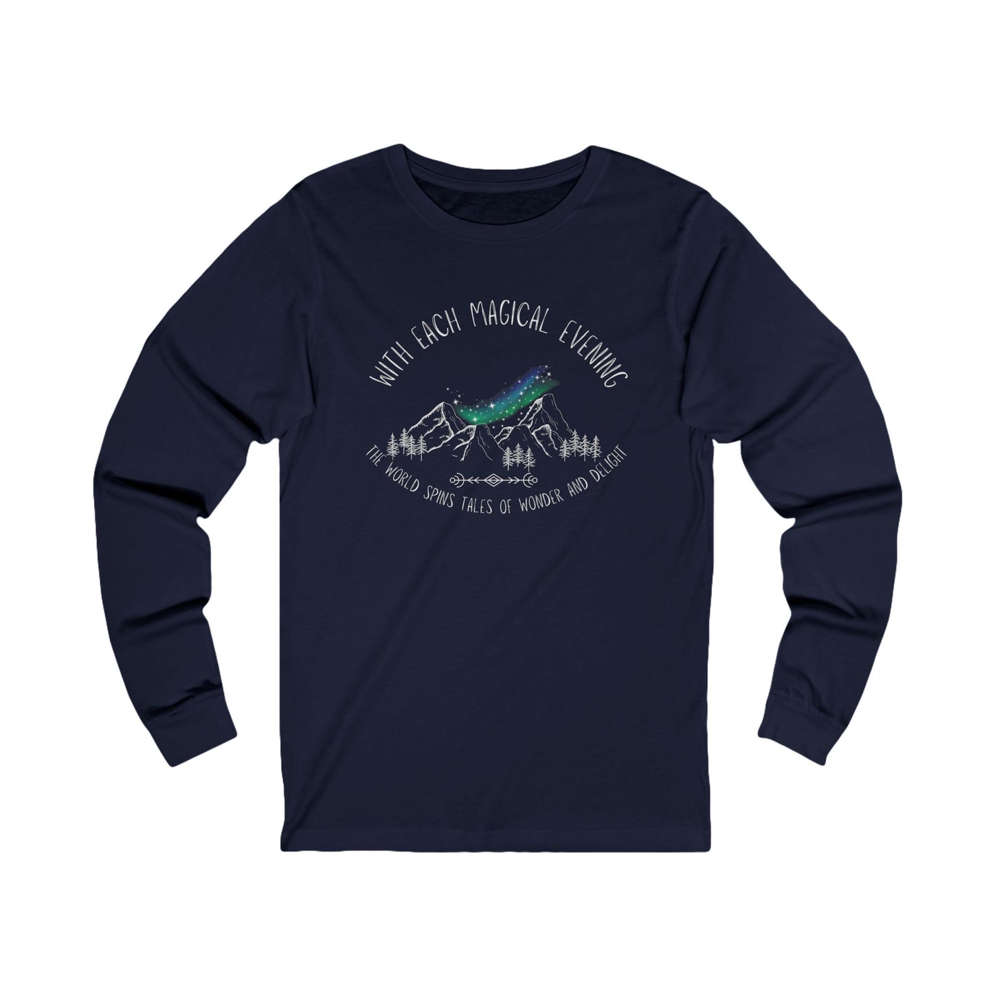 Magical Aurora Unisex Long Sleeve Tee