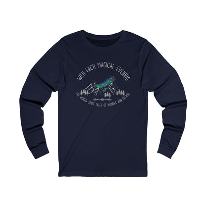 Magical Aurora Unisex Long Sleeve Tee