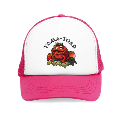 Toma-toad Trucker cap, Hat Mesh Hat vintage style snapback hat adjustable,Trendy Trucker Mesh Hats, Retro Vintage style Snapback Hats Mans