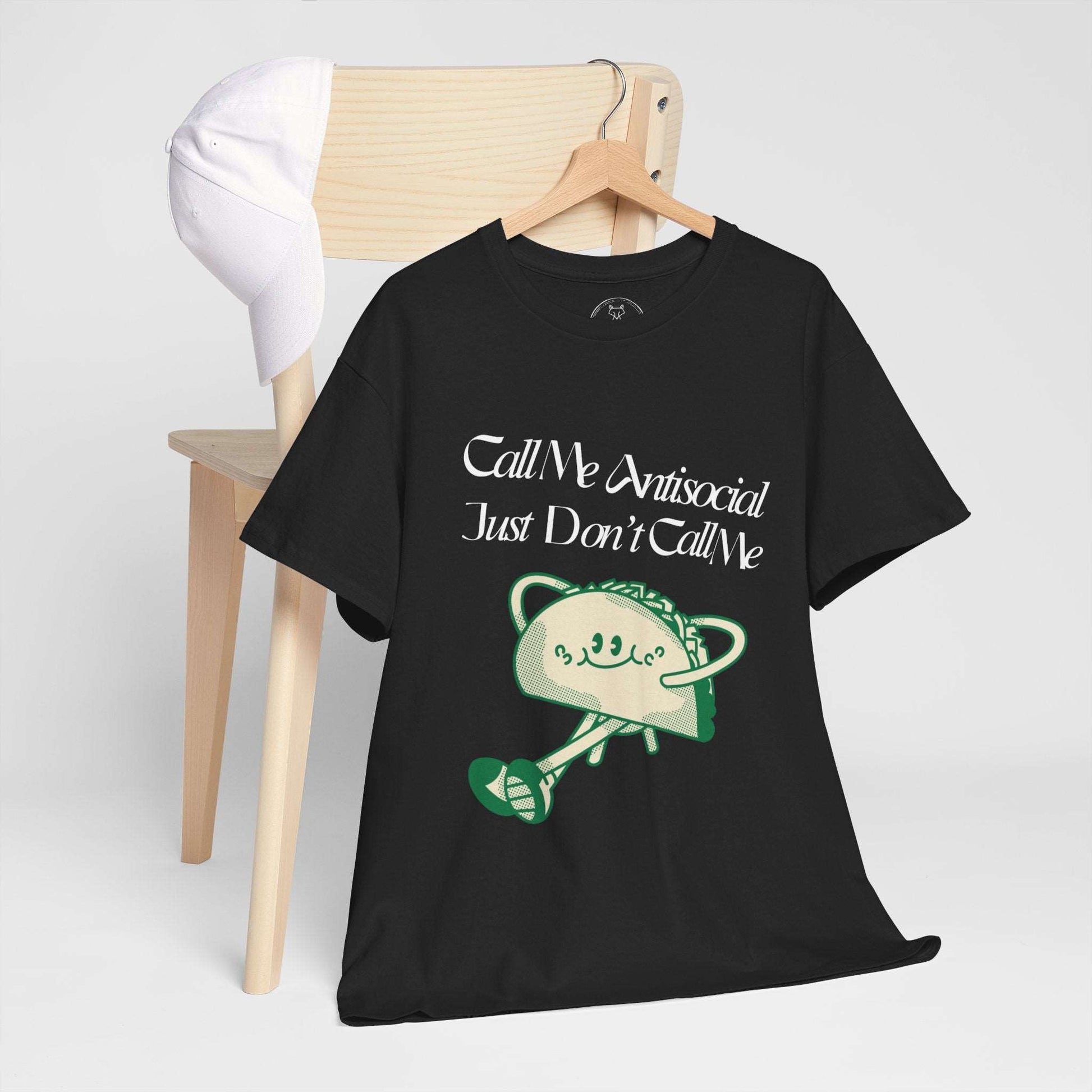 Call me Antisocial just don't call me tshirt- The Antisocial Taco t-shirt -  funny tshirt - meme shirt - Gift for introvert - Aurora Corner Shop