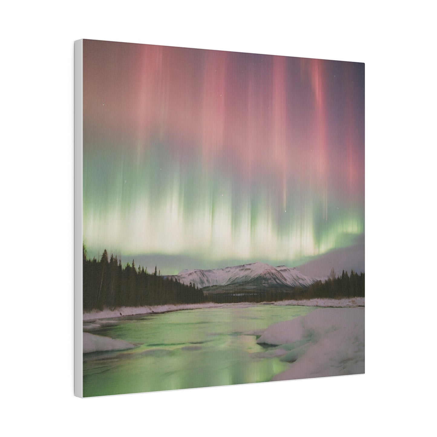 Aurora Borealis Matte Canvas