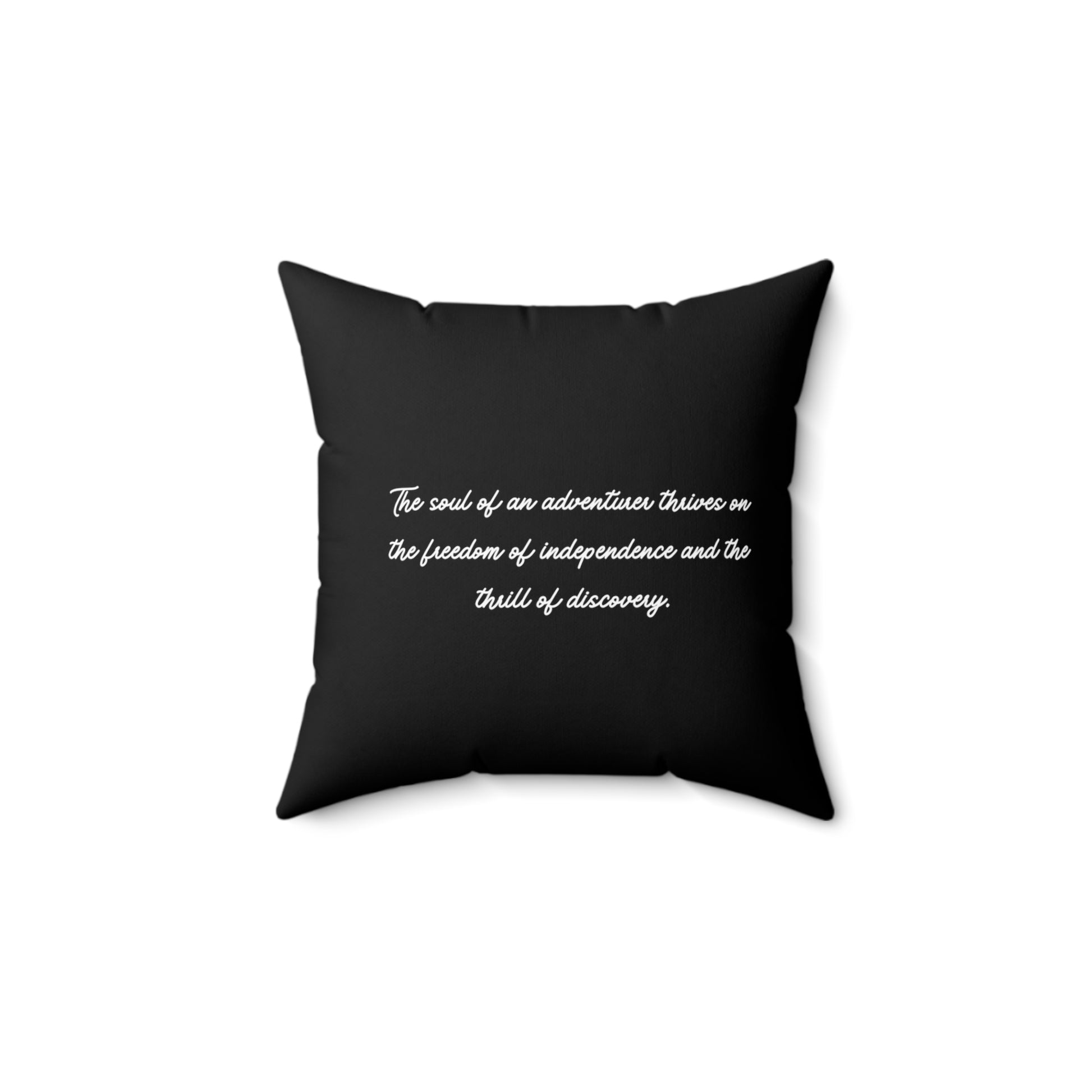 Soul of an adventurer square pillow - Aurora Corner Shop