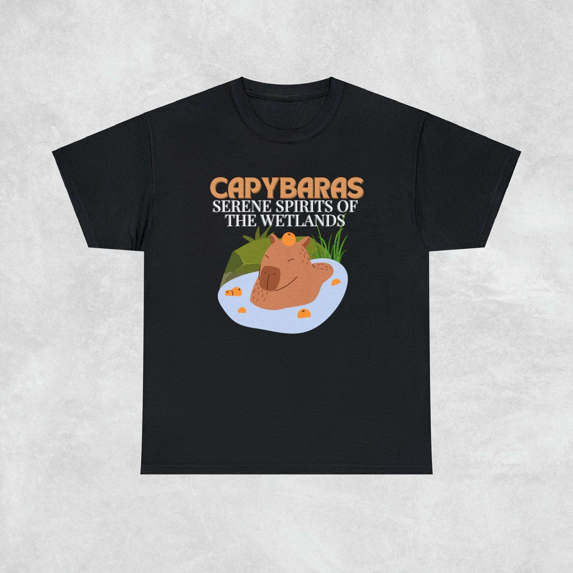 Capybara  Cotton Tee T-Shirt - unisex T-Shirt - Aurora Corner Shop