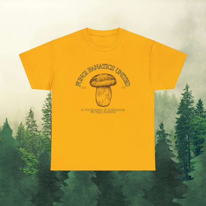 Fungi fanatics united Cotton Tee