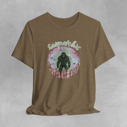 Bigfoot Sasquatch T Shirt Cryptid Vintage style shirt American folklore Weird Unique Cryptid Creature For Men Women Mythical Magical Graphic