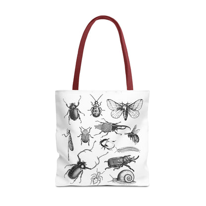 Vintage style Entomology Insects Tote bag