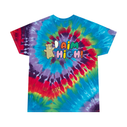 Aimhigh Tie-Dye Tee Stoner Shirt Cannabis Tshirt Aesthetic Weed Shirt festival wear Marijuana 420 Shirt Weed Lover Gift Stoner Girl Clothing