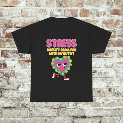 Vintage Stressed out funny meme, Stress shirt, Stress Gift Mental Health Mental Health Shirt Funny Shirt Funny Gift retro style shirt