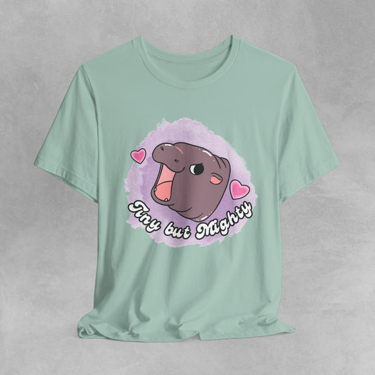 Viral Baby Hippo meme shirt, designed for laughs and fun, perfect for fans of cute animal humor
