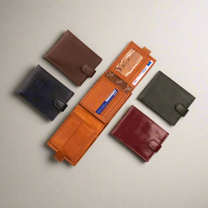 Leather Wallet No. 29-12 - Aurora Corner Shop