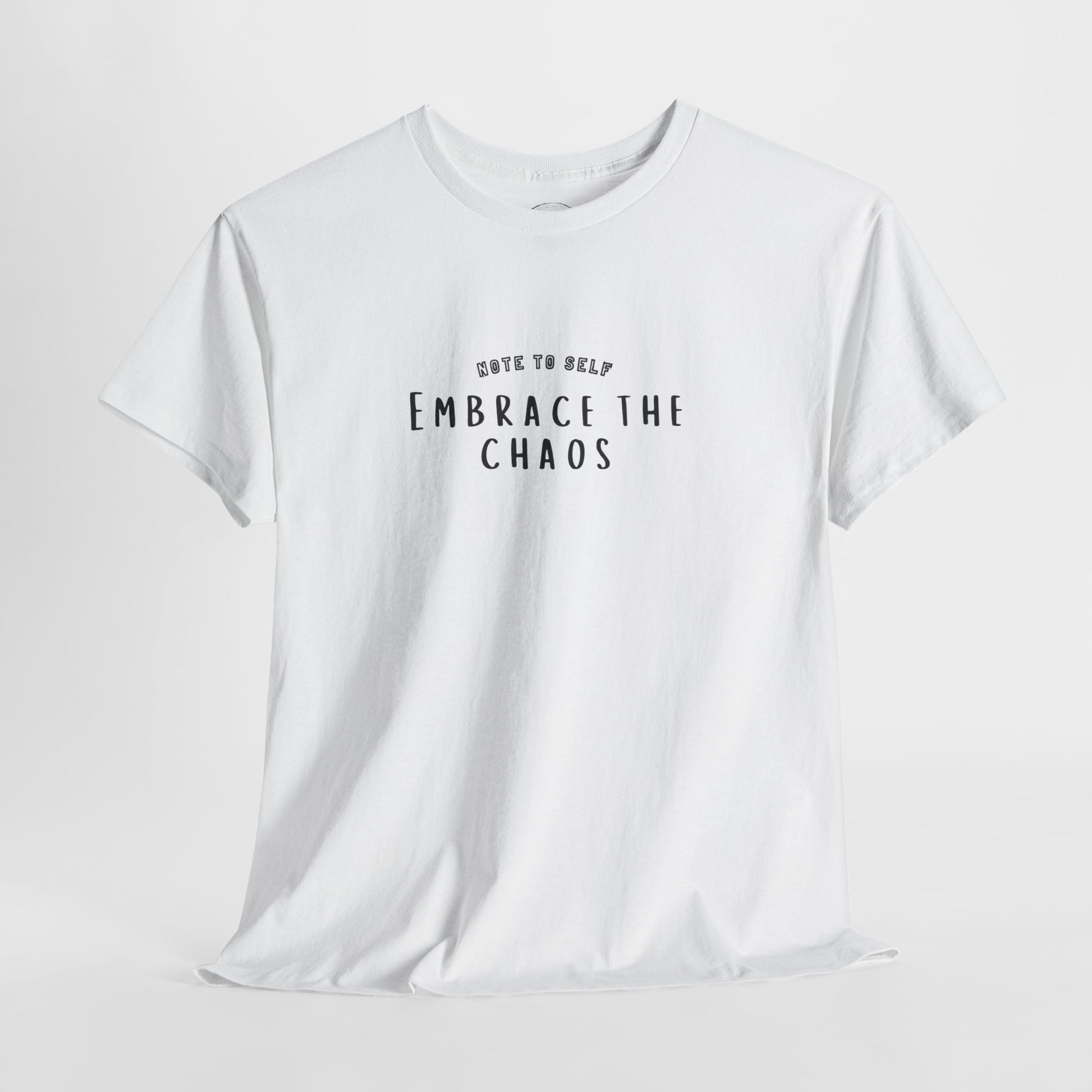 Weird Shirt with Humorous Design - Ideal for Everyday Style
Eco-Friendly Funny T-Shirt - Sustainably Made for Comfort
Classic Fit Humor T-Shirt - Embrace the Chaos Lifestyle
Embrace the Chaos cotton t-shirt featuring a minimalist graphic design, crafted from 100% medium-weight cotton for ultimate comfort and durability. This unisex classic fit humor t-shirt adds a humorous touch to any outfit, making it a great choice for casual wear. Perfect for those who appreciate funny shirts and embrace their weird sid