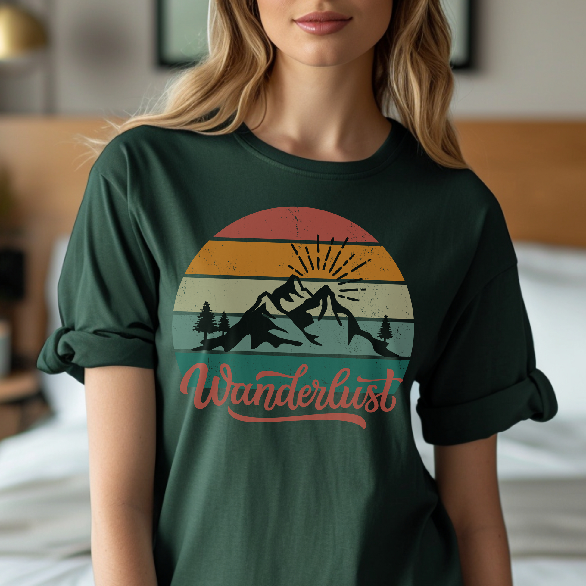 Wanderlust Unisex Heavy Cotton Tee - Aurora Corner Shop