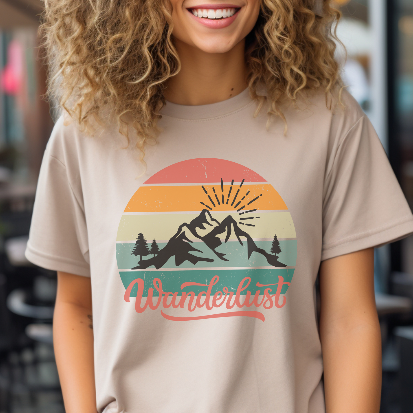 Wanderlust Unisex Heavy Cotton Tee - Aurora Corner Shop