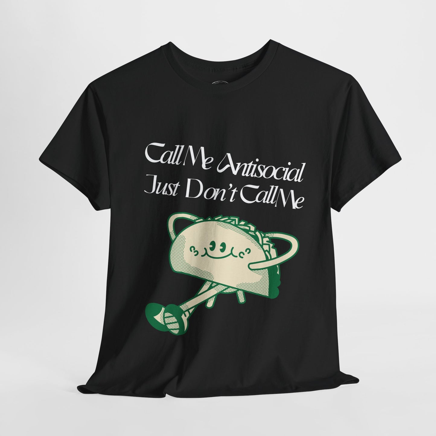 Antisocial Humor Tee ideal for those who enjoy their own company."
Funny Antisocial Slogan Shirt celebrating the joys of being introverted. Trendy Antisocial Graphic Tee designed for those who prefer solitude.