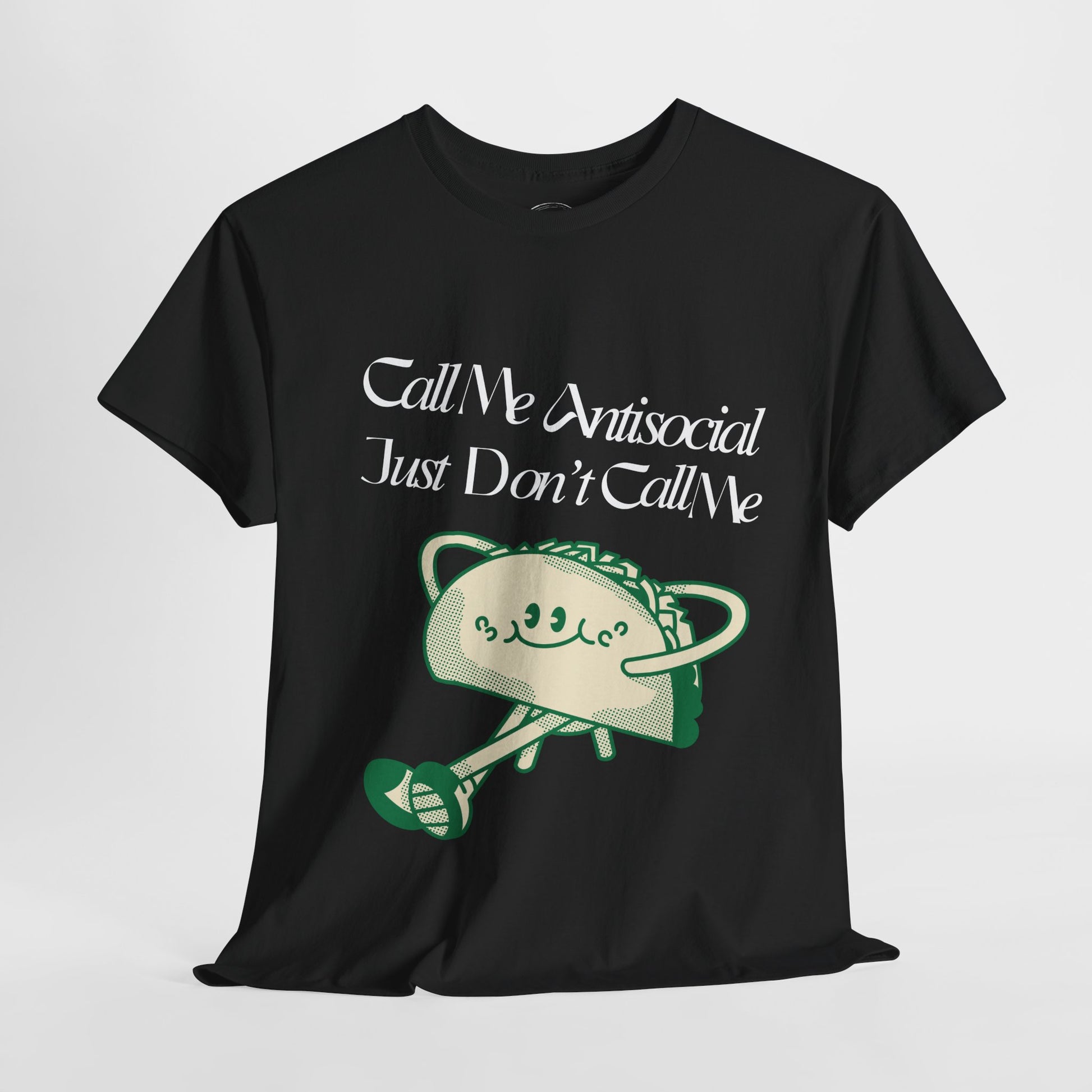 Antisocial Humor Tee ideal for those who enjoy their own company."
Funny Antisocial Slogan Shirt celebrating the joys of being introverted. Trendy Antisocial Graphic Tee designed for those who prefer solitude.
