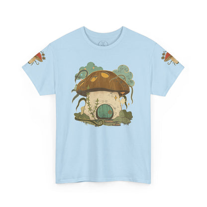"Cottagecore Mushroom House T-Shirt - Whimsical Sleeve Design"
"Fairycore-Inspired T-Shirt with Cute Mushroom Illustrations"
"Charming Cottagecore Mushroom House Tee - Perfect for Nature Lovers"
"Unisex Fairycore Mushroom T-Shirt with Whimsical Details"