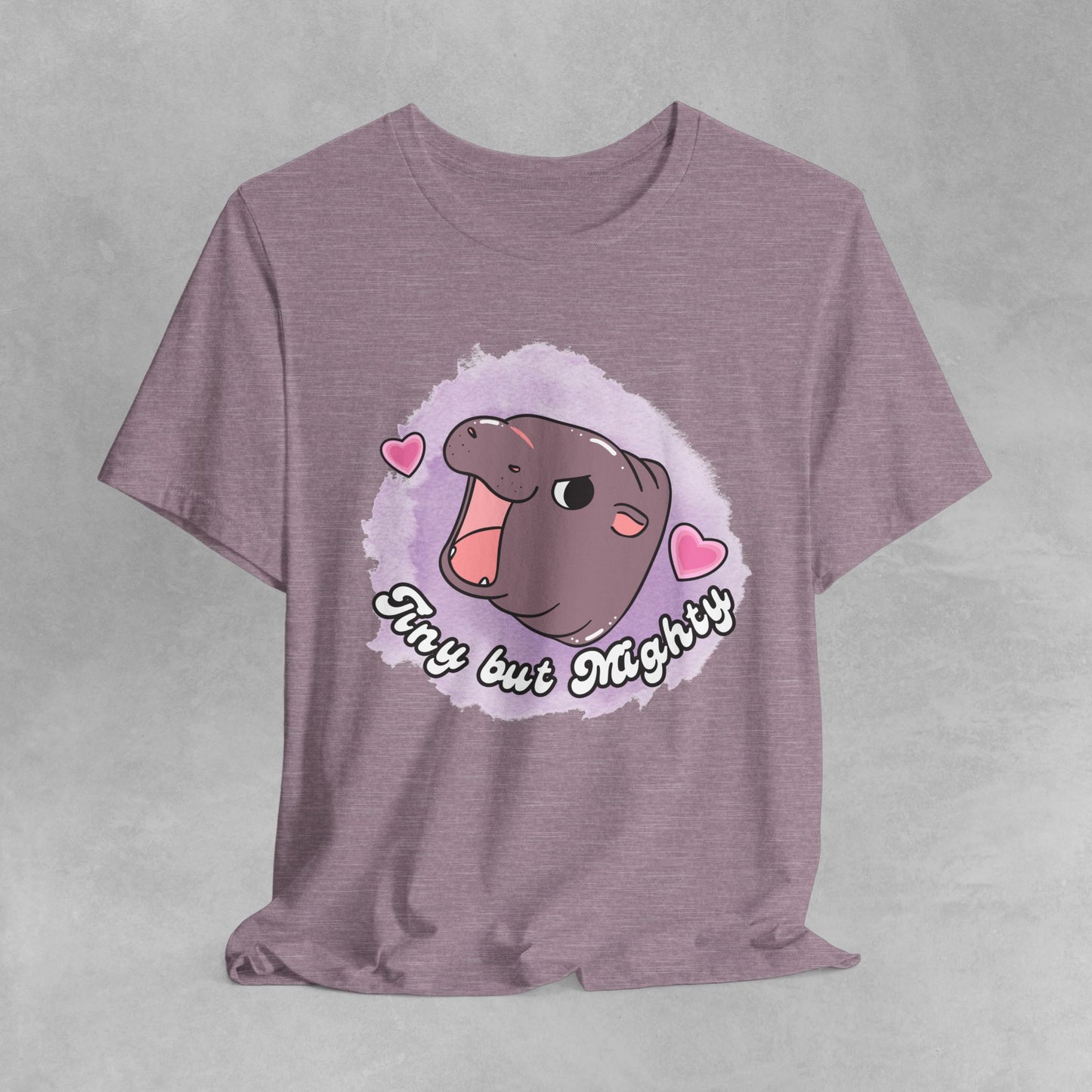 Adorable Baby Hippo Tee – Ideal for Casual Wear 
Funny Baby Hippo T-Shirt showcasing a silly animal graphic, ideal for casual wear and playful occasions.