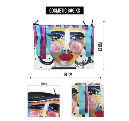 MAKEUP BAG / POUCH COLORFUL MOSAIC - Aurora Corner Shop