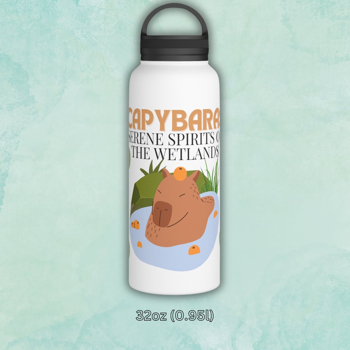 Capybaras Stainless Steel Water Bottle