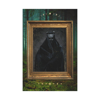 Dark Cosmos - Moody wall art Poster - Dark Academia Print, Dark Decor Aesthetic - Gothic poster