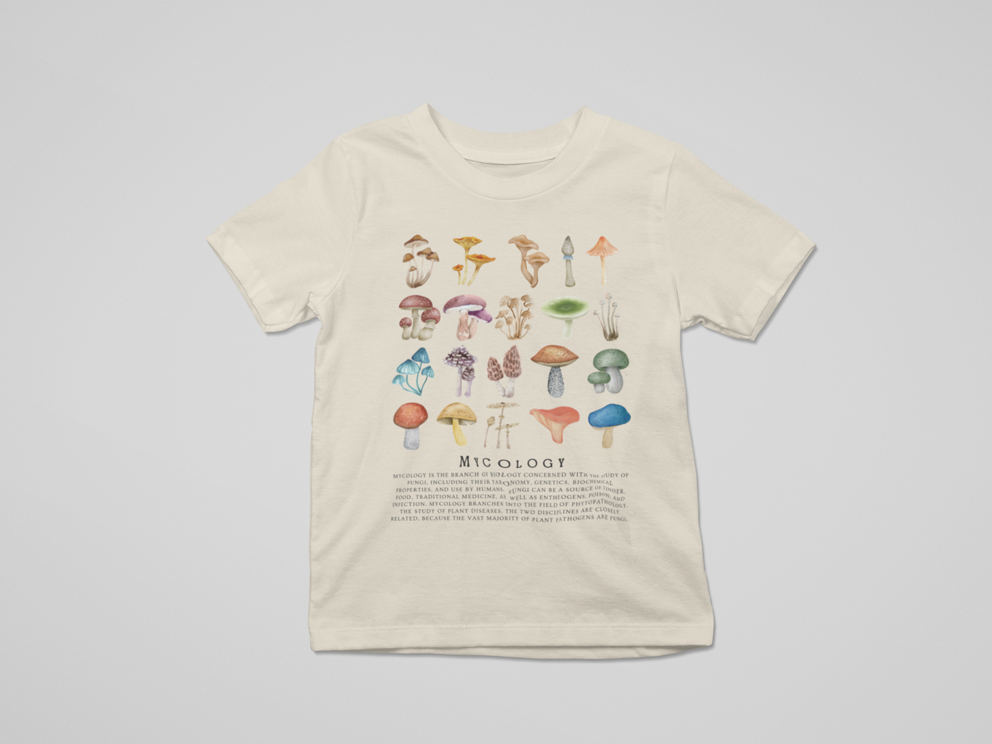 Vintage style Mycology Shirt, Fungi Shirt, retro Mushroom Shirt, Botanical Shirt, Cottagecore Clothing, Cottagecore Shirt, Fungus Tshirt, - Aurora Corner Shop