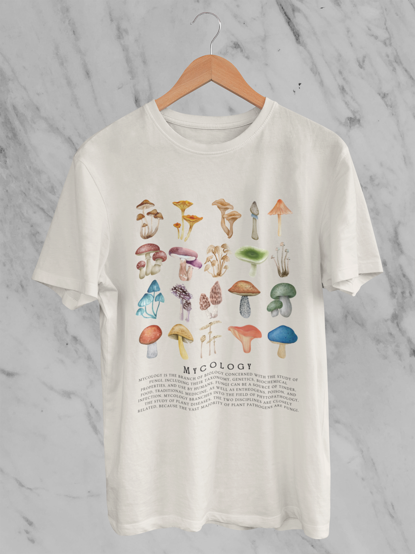 Vintage style Mycology Shirt, Fungi Shirt, retro Mushroom Shirt, Botanical Shirt, Cottagecore Clothing, Cottagecore Shirt, Fungus Tshirt, - Aurora Corner Shop
